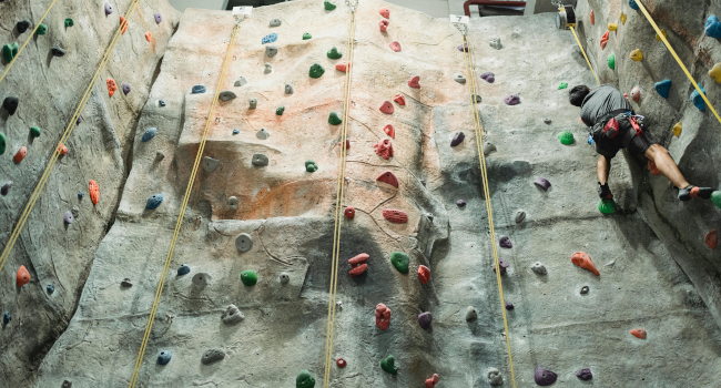 rock climb
